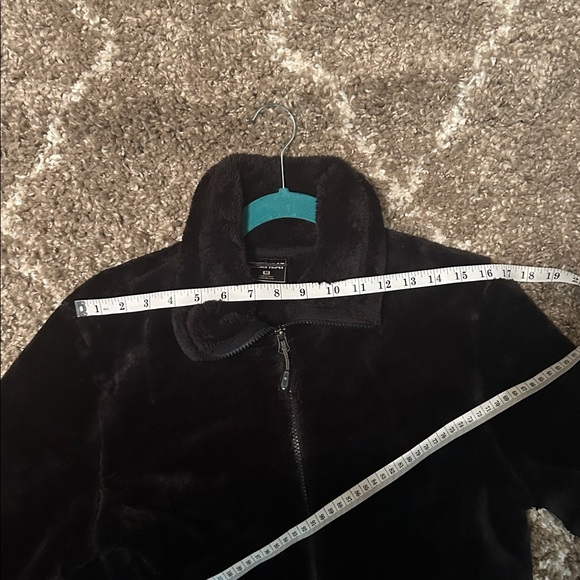 32 Degrees Heat full zip up Black Plush Jacket Size M - Picture 8 of 10
